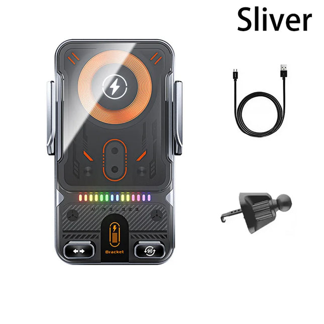 EOENKKB Wireless Car Phone Holder 15W Fast Charge Universal by zapcart