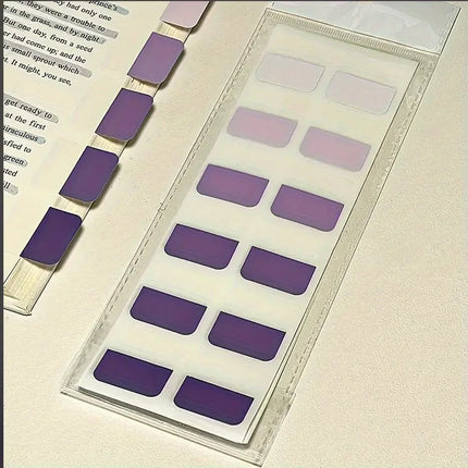 Medium Transparent Sticky Index Tabs, Reusable Positioning Labels, Book and Document Classification Note Tabs, for Office by zapcart