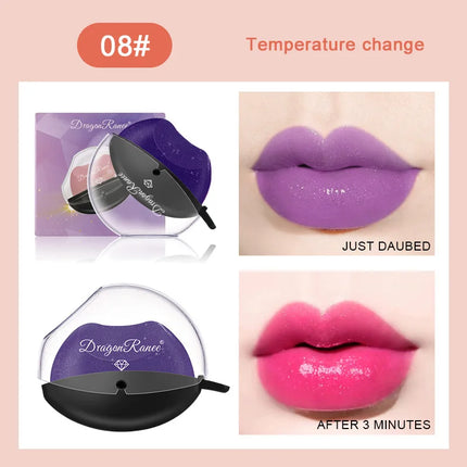 Lazy Lipstick Lip Shape Color Changing Temperature Activated by zapcart