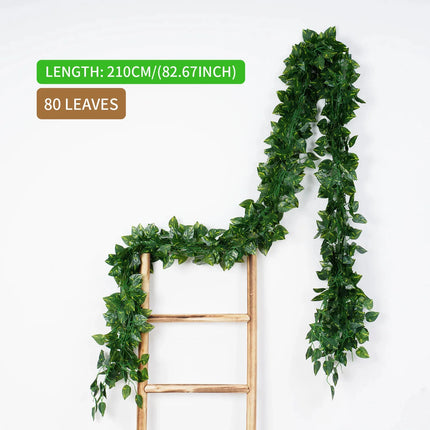 Uflower Ivy Leaf Hanging Vine Garland Lush Wedding Decor by zapcart