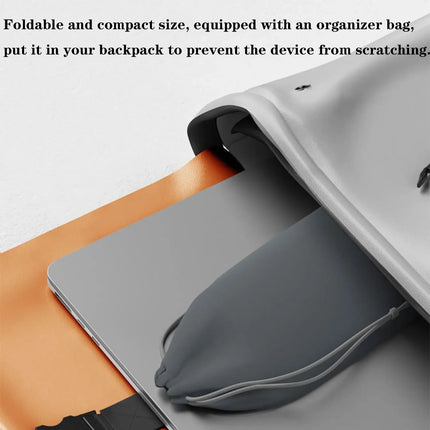 Aluminum Laptop Stand Height Increase Folding Anti Slip by zapcart