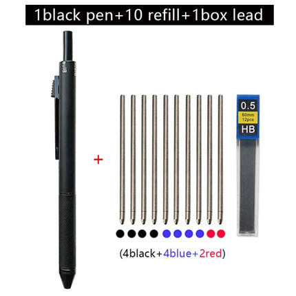 MROOFUL 4 In 1 Metal Multicolor Pen Gravity Sensor Office by zapcart