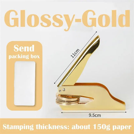 Personalized Embosser Stamp Customized DIY Wedding Envelope Party Invitation Card Private Logo Embossing Seal Customization by zapcart