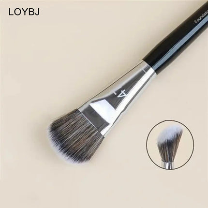 LOYBJ Professional Foundation Brush 47 Broom Head For Women by zapcart
