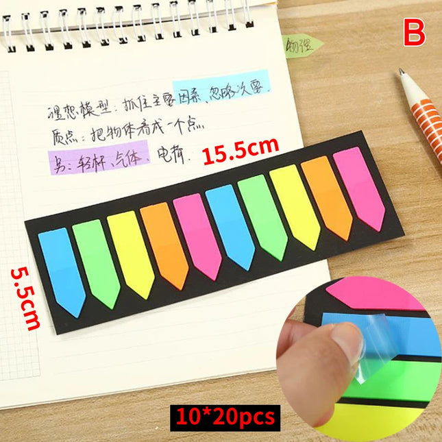 Jetting Sticky Tabs Self Adhesive Page Markers For Office by zapcart