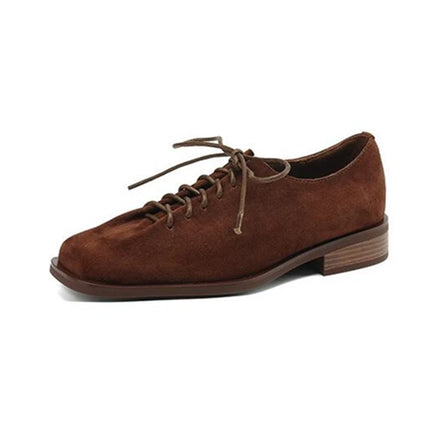 Women Leather Loafers Oxford Shoes Comfortable Spring 2025 by zapcart