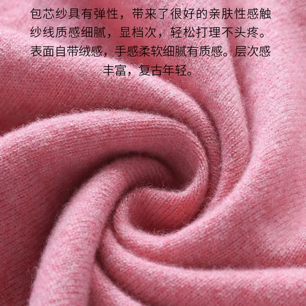 CN Guangdong Cashmere V Neck Men Sweater Cozy Long Sleeve by zapcart