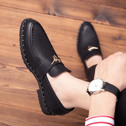 WAERTA Mens Dress Shoes Patent Leather For Weddings by zapcart