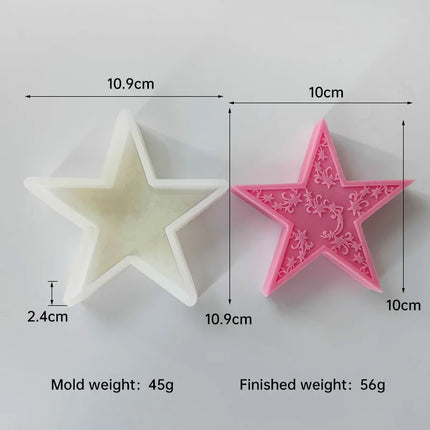 Choice Ramadan Moon Star Silicone Candle Mold For Muslims by zapcart