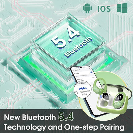 Lahtiwey Wireless Earbuds Bluetooth Sports Deep Bass by zapcart