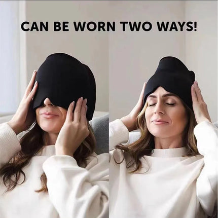 Choice Migraine Relief Hat Gel Hot Cold Cap for Sufferers by zapcart