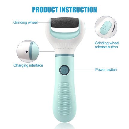 Choice Electric Foot Grinder Home Waterproof Pedicure Tool