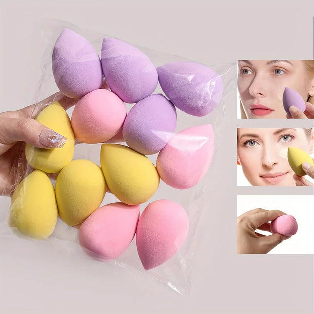 Multicolor Makeup Sponge Set For Women Foundation Blenders by zapcart