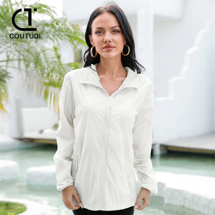 Coutudi Ice Silk Sunscreen Clothing For Women UPF 50 by zapcart
