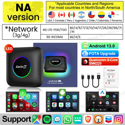 CarlinKit CarPlay AI Box Wireless In Car Streaming Netflix by zapcart