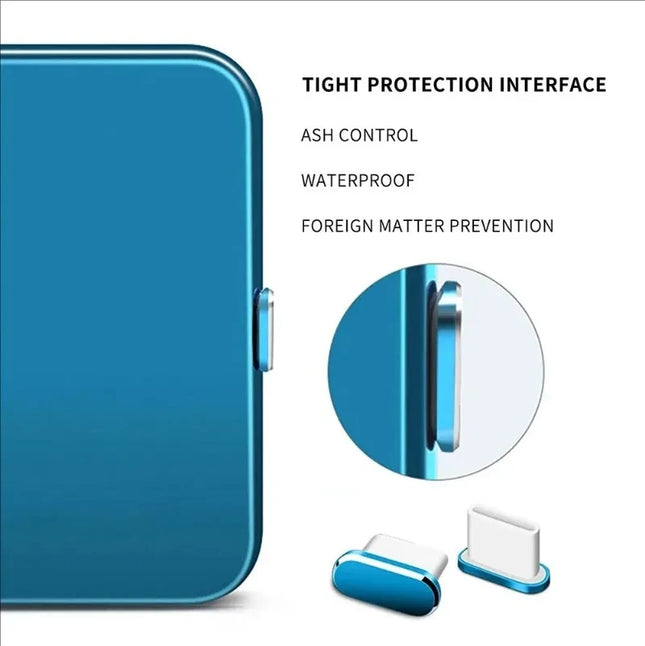 Choice Metal Dust Plug For iPhone 16 Pro Max Type C by zapcart