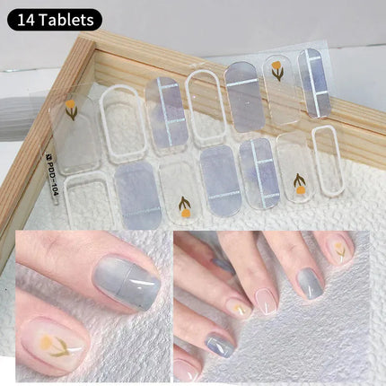 Diy Baking Free Nail Stickers Long Lasting For Home Nails by zapcart