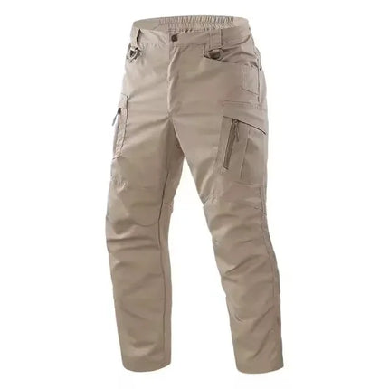 GHJQLCN Mens Casual Tactical Pants Multi Pocket Cargo by zapcart