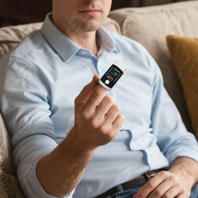 Bluetooh Digital Fingertip Pulse Oximeter & Blood Pressure Monitor 2 in 1 Household Fingertip Oximetro Dedo Pressure Meter OLED by zapcart