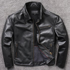 Genuine Cowhide Leather Jacket Motorcycle Others Easy Care by zapcart