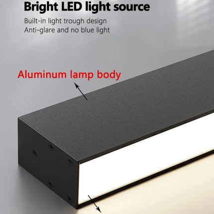 TES Long Strip Ceiling Light Office Surface Mounted LED by zapcart