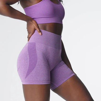 TKITK Seamless Workout Shorts Women Gym Yoga Breathable by zapcart