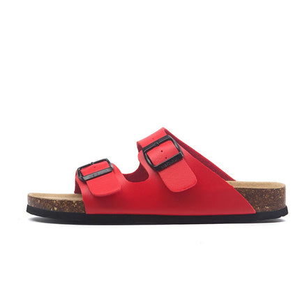 Hecrafted Mens Slippers Summer Classic Buckle Breathable by zapcart