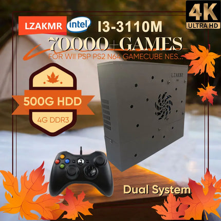 LZAKMR X8 Retro Game Console 70K Games For Two Players by zapcart