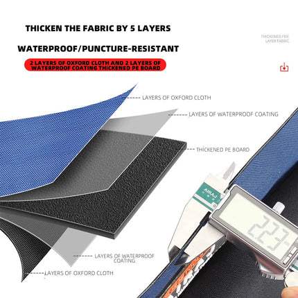 AIRAJ Tool Bag Electrician Instrumentation Work Bag Organizer Wrench Set Storage Tool Bags Professional Heavy Duty Tool Bag Belt by zapcart