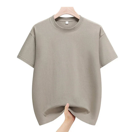 MuLSCN Men Cotton T Shirts Summer Breathable Plus Size by zapcart