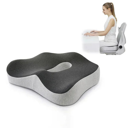 Feliy Memory Foam Office Chair Cushion Lumbar Support by zapcart