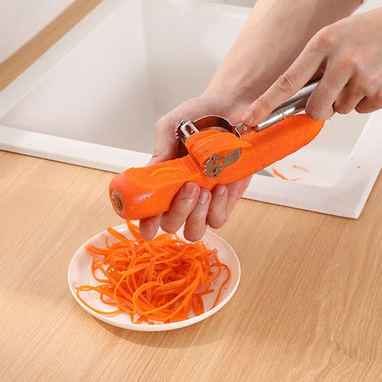 Stainless Steel Potato Grater And Julienne Peeler For Home by zapcart