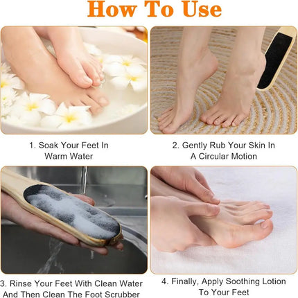 Dubniy Double Sided Foot File Callus Remover For Feet