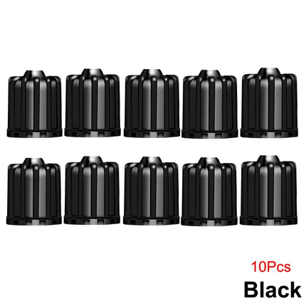 TQQTQQ Tire Valve Stem Caps With O Ring Universal Fit Cars by zapcart