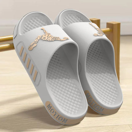 Fujian Men Outdoor Slippers Thick Sole Anti Slip Summer