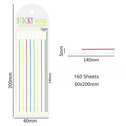 Pelsone Notes Waterproof Transparent Index Tabs Office by zapcart