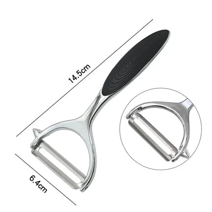 Choice Stainless Steel Vegetable Peeler Grater For Cooks by zapcart