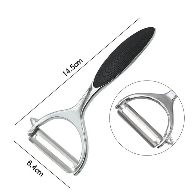 Choice Stainless Steel Vegetable Peeler Grater For Cooks by zapcart