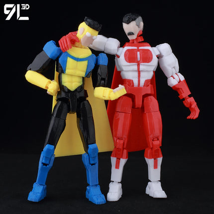 9L3D 3D Printed Action Figure Poseable Collectible For Fans by zapcart