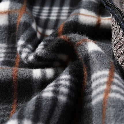 Mens Winter Cardigan Warm Fleece Zip Slim Fit Knit Jiangsu by zapcart