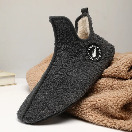 YRZLCN Winter Slippers for Men Women Non Slip Warm Plush by zapcart