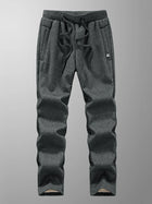 Anbican Winter Mens Thick Fleece Joggers Plus Size Pockets by zapcart