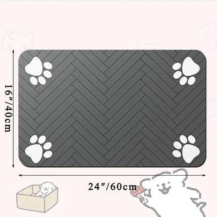 Choice Waterproof Pet Placemat For Dogs And Cats Quick Dry by zapcart