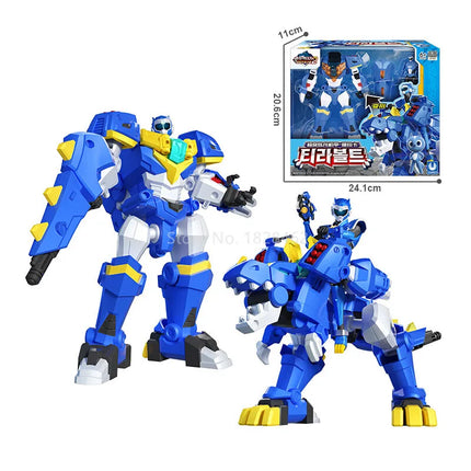 Mini Force 2 Dino Power Transforming Robot Toy For Kids by zapcart