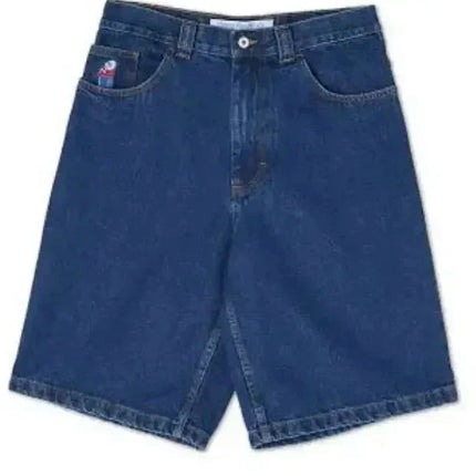 Y2K Embroidered Shorts For Unisex Denim Streetwear Comfort by zapcart