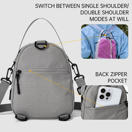 Multifunctional Camping Backpack, Women's Crossbody Bag, Outdoor Sports Cycling Water Bottle Bag, Lightweight Mobile Phone Bag, Lightweight for Commuting by zapcart