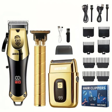 ANZ Premium USB Rechargeable Hair Clippers For Men Home Use