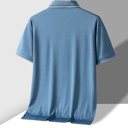 Tfetters Mens Polo Shirt Breathable Anti Wrinkle Pocket by zapcart