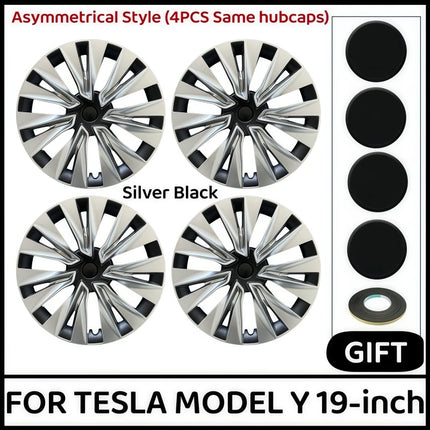 Tesla Model Y 19In Wheel Covers 4 Pack Hub Caps Choice by zapcart