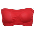 Ladies' Sexy Strapless Crop Top Bra Bandeau Boob Tube Brassiere Summer Breathable Mesh Invisible Strapless Chest Wraps Tube Tops by zapcart